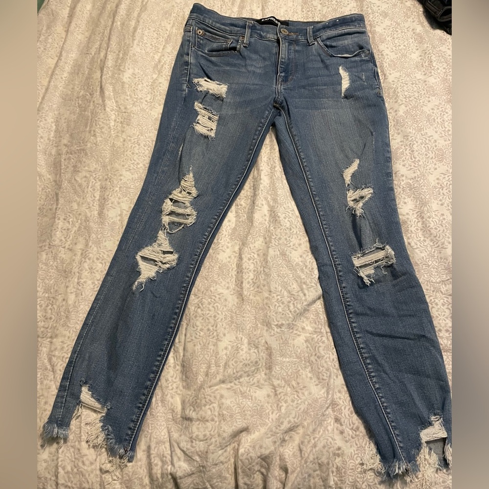 Express Mid Rise Ankle Legging